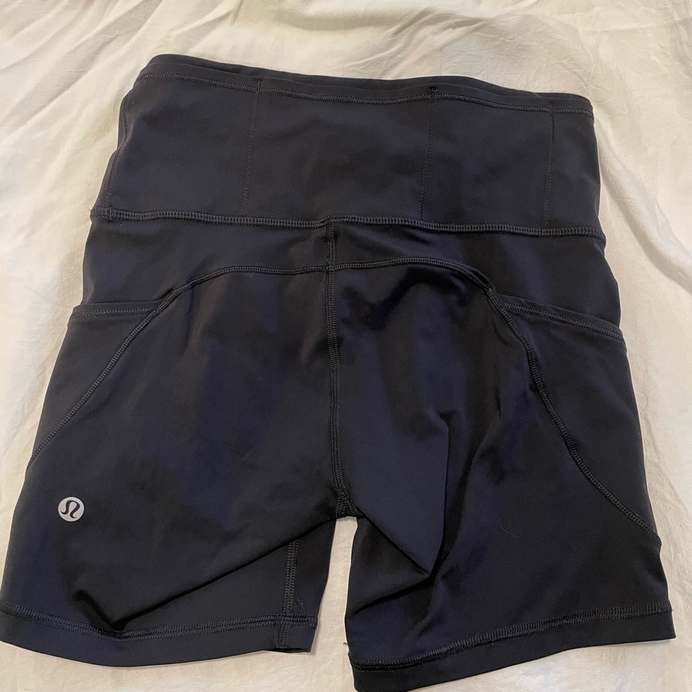 Lululemon Run High Fast 6” Biker Shorts
